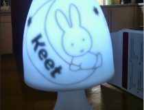 Lamp met naam en afbeelding