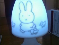 Lamp met naam en afbeelding