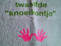 spuugdoekje met tekst